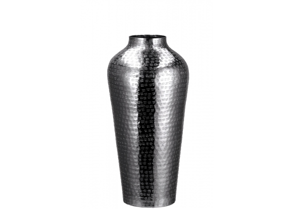 Vaso in metallo-ass. 2 colori-diam. cm. 15,5 x h. cm. 49